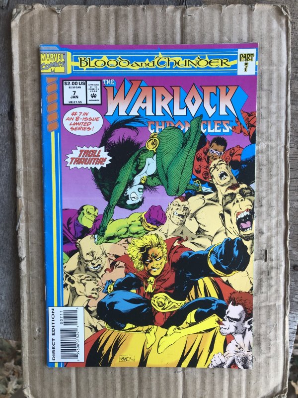 Warlock Chronicles #7 Direct Edition (1994)