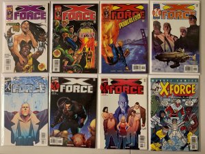 X-Force comics lot #64-128 39 diff avg 8.0 (1997-2002)
