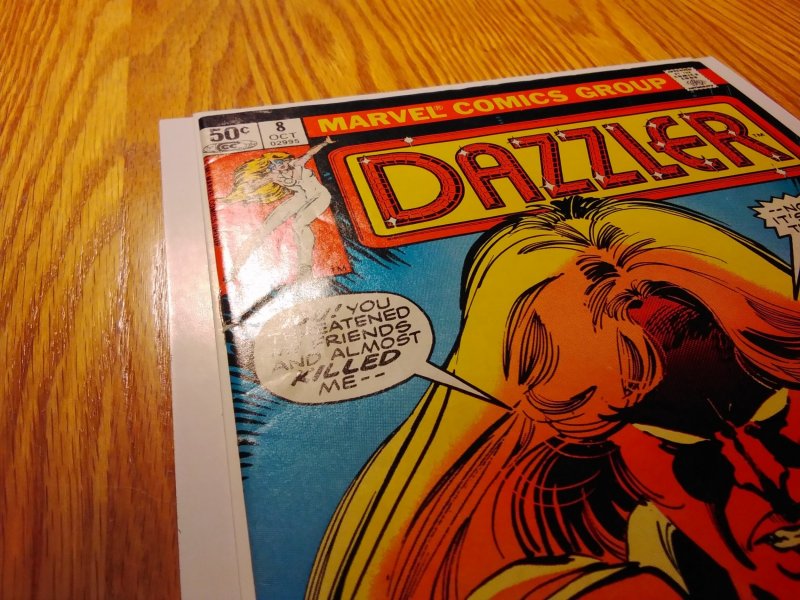 Dazzler #8 Newsstand Edition (1981)