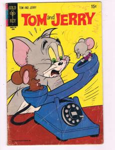 Tom & Jerry #257 VG Dell Gold Key Comic Book 1949 DE7