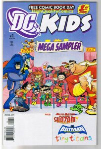 DC KIDS MEGA SAMPLER, FCBD, Promo, Batman, Shazam, 2009, NM
