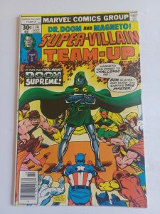 Super-Villain Team-Up #14 - Dr. Doom - Magneto – 1976 - VF