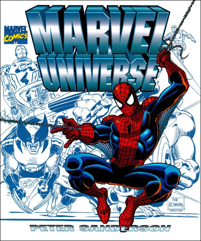 Marvel Universe by Peter Sanderson (1998, Hardcover)