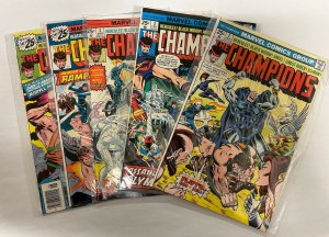 *Champions v1 (1975, Marvel) 2-6 | 5 HIGH GRADE books total
