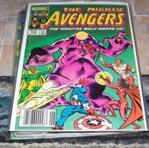 Avengers # 244 (Jun 1984, Marvel) dire wraiths ROM vision captain america