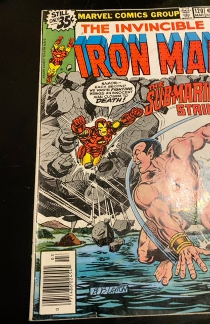 Iron Man #120 (1979)vs submariner