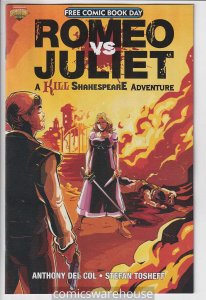 FCBD 2024 ROMEO VS JULIET KILL SHAKESPEARE ADV (2024 GEMSTONE) #1 NM Unstamped