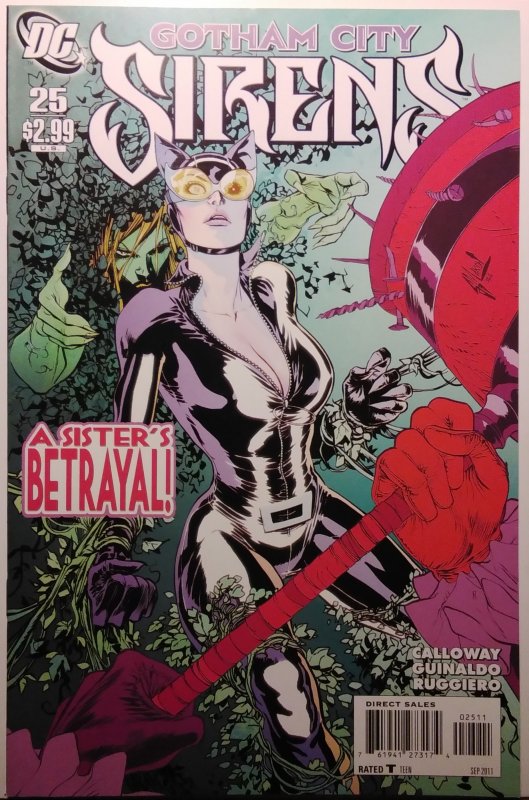 Gotham City Sirens #25 Direct Edition (2011)