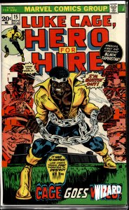 Hero for Hire #15 (1973) Luke Cage