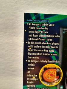 Avengers Infinity Quest Pinball Flyer Marvel Comic Incredible Hulk Art Print Pro 