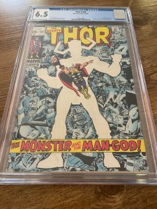 The Mighty Thor # 169 CGC Graded 6.5 Marvel Comic Book 1969 Galactus Loki JH9