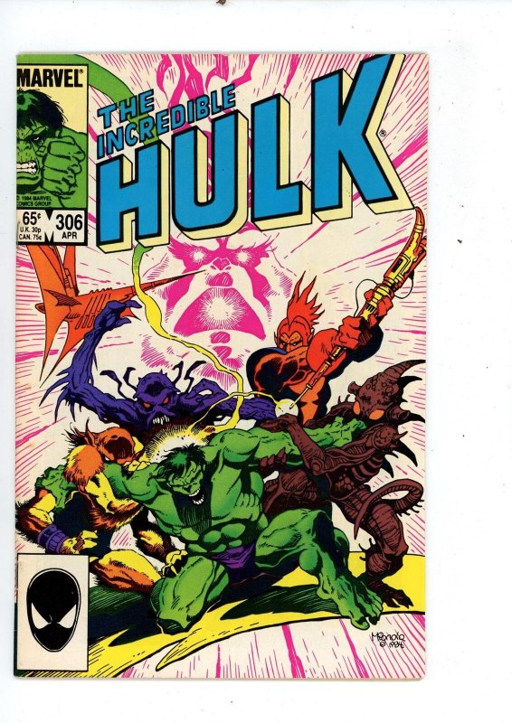 The Incredible Hulk #306 (1985) Hulk Marvel Comics