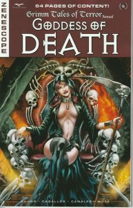 Grimm Tales of Terror Annual Goddess of Death Cover B Zenescope NM Vitorino