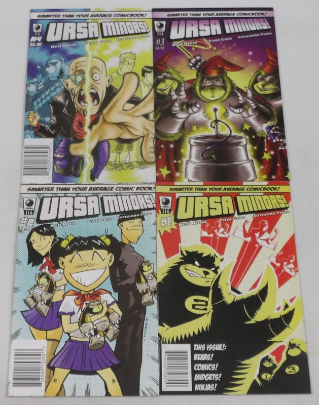 Ursa Minors! #1-4 VF/NM complete series Ned Kleid - Fernando Pinto ; Slave Labor