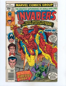 The Invaders #22 (1977) Origin of Toro