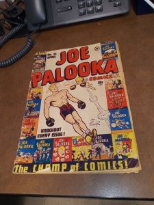 Joe Palooka 31 harvey comics 1949 golden age cupid boxing cover precode hero
