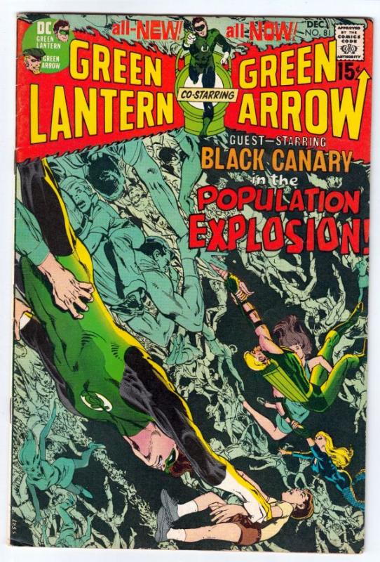 Green Lantern #81 (Dec-70) VF+ High-Grade Green Lantern, Green Arrow