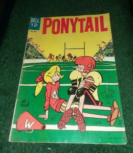 Ponytail #4 silver age 1963 Dell comics classic cartoon kids humor teen comedy