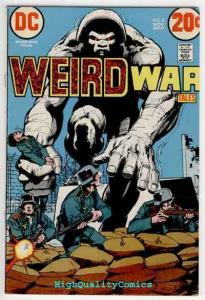 WEIRD WAR Tales #8, VG+, Neal Adams, Duel of the Dead, 1971,more Horror in store