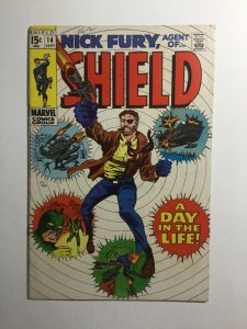Nick Fury Agent Of Shield 14 Vg/Fn Very Good/Fine 5.0 Marvel Comics