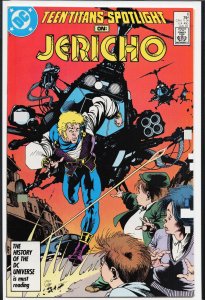 Teen Titans Spotlight #6 (1987) Jericho