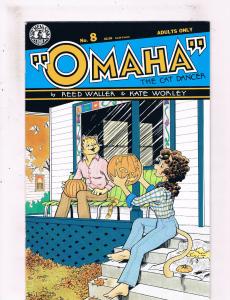 Omaha The Cat Dance #8 NM Kitchen Sink Comix Comic Book DE25
