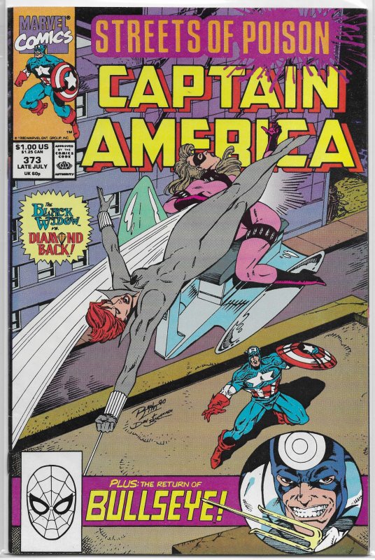 Captain America   vol. 1   #373 FN (Streets of Poison 2)