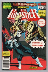 Punisher Annual #3 1st App Lifeform (Marvel, 1990) FN 