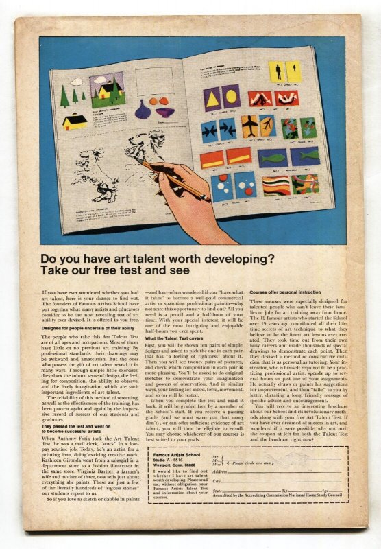 FANTASTIC FOUR #108--MEGA-MAN--LAST KIRBY ISSUE--MARVEL--comic book