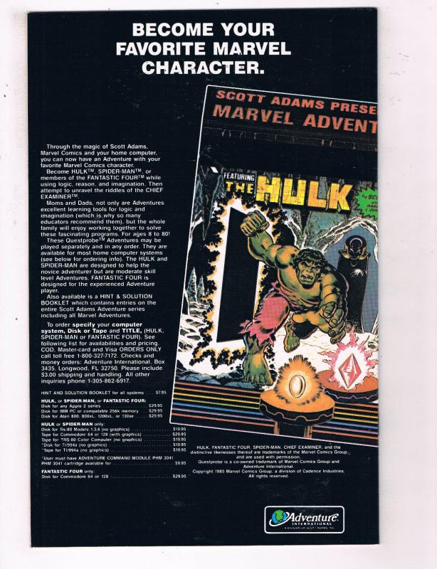 The Eternals #6 VF Marvel Comics Comic Book March 1986 DE24