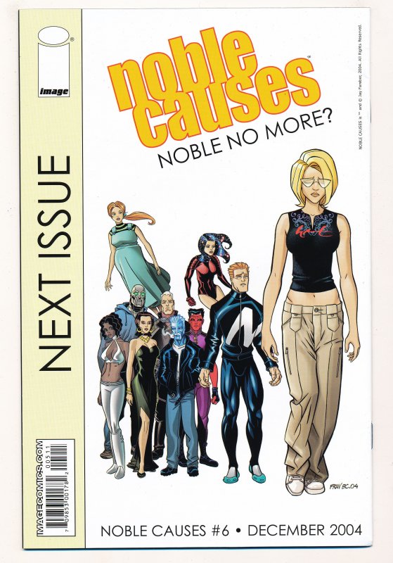 Noble Causes (2004 2nd series) #5 VF