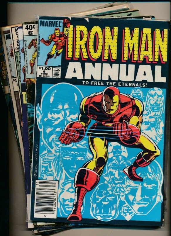 Marvel Comics Large LOT!! IRON MAN (see scans for issue #'s) FINE  (PF874)