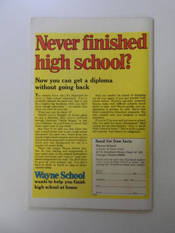 Ghost Rider #11 (1975) VF- condition writing back cover