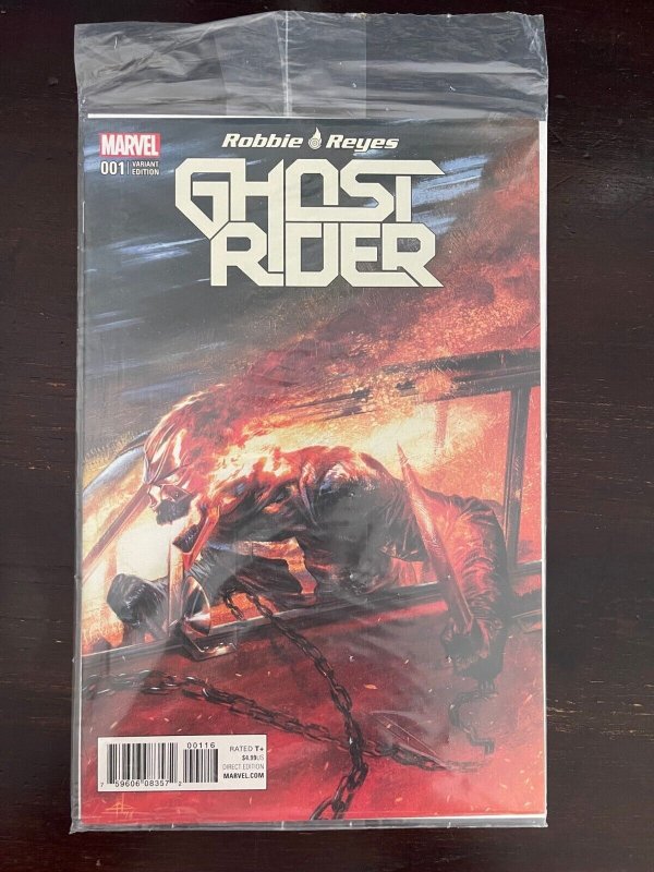 Ghost Rider #1 Dell'Otto variant - polybag sealed Marvel 2017 NM- 9.2