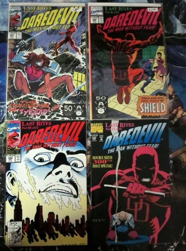 DAREDEVIL 297-300 Last Rites complete