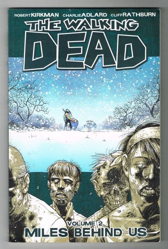The Walking Dead #2  Miles Behind Us   TPB (watermarks on bottom right of pages)