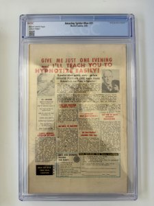 Amazing Spider-Man #21 CGC 4.5 Marvel  Human Torch Beetle Ditko Lee (1965)