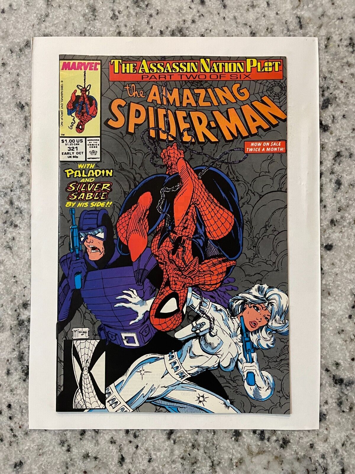 Amazing Spider-Man # 321 NM- 1st Print Marvel Comic Book Todd