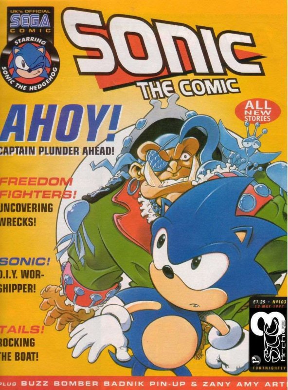 Sonic the Comic #103 FN; Fleetway Quality | Hedgehog - we combine shipping 