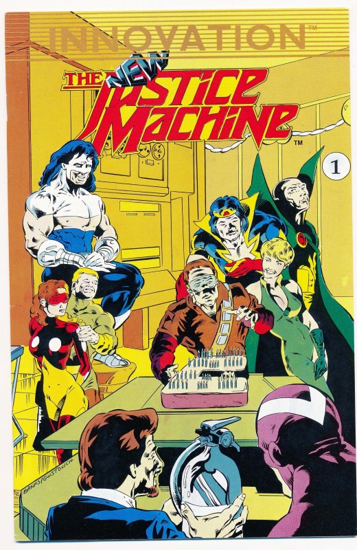 New Justice Machine (1989) #1 VF