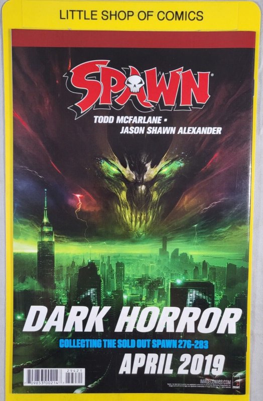 Spawn #294 Francesco Mattina Virgin Cover B 2019 Variant Spawn/Violator Hybrid