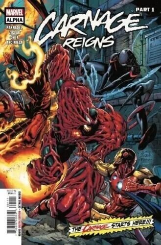 Carnage Reigns Alpha #1 One-Shot Cover A Stegman Marvel Comics 2023 EB37