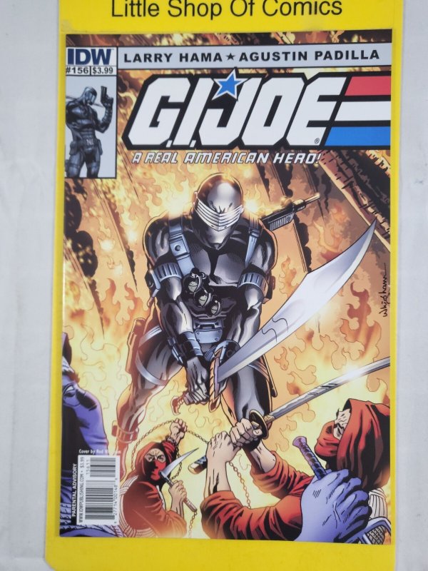 G.I. Joe A Real American Hero #156 Cover B Rod Whigham 2010 IDW Publishing