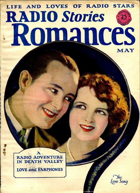 Radio Stories Romances 5/1925-MacFadden-pulp thills-Death Valley-crime-VF-