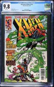 Uncanny X-Men #374 (11/99) Graded CGC 9.8