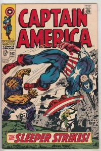 Captain America #102 (Jun-68) VF/NM High-Grade Captain America aka Bucky Barnes