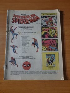 Spectacular Spider-Man #2 ~ FAIR FR (Coverless) ~ 1968 Marvel Magazine