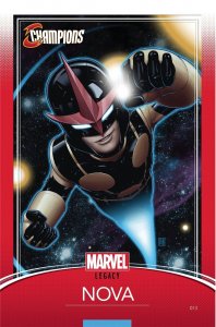 Champions #13 (Christopher Trading Card Var Leg) Marvel Comics Comic Book