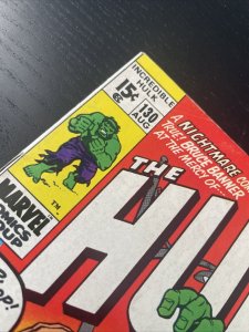 Incredible Hulk #130 Fine- 