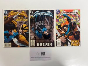 3 Nightwing DC Comic Books # 56 57 58 Wonder Woman Batman Robin Flash 5 JS35